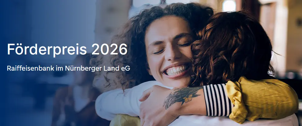 Förderpreis 2025 der Raiffeisenbank im Nürnberger Land eG | © Volksbanken Raiffeisenbanken -  www.rbnl.de/foerderpreis
