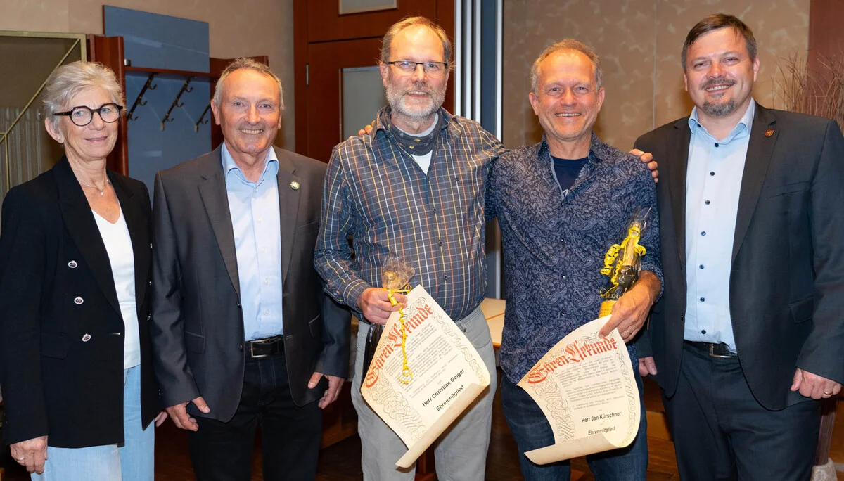 Ehrenabend 2025 - Ernennung Ehrenmitglieder | © DAV Sektion Altdorf - Hubert Seel