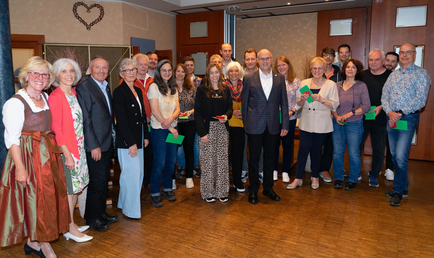 25jährige Mitgliedschaft | © Ehrenabend 2025 - Ernennung Ehrenmitglieder