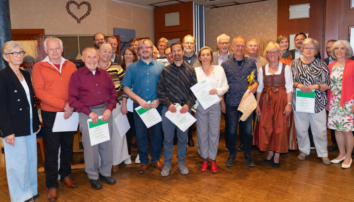 Mitarbeiterehrung 2025 | © DAV Sektion Altdorf - Hubert Seel
