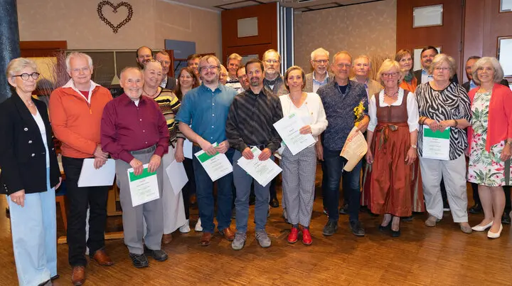 Mitarbeiterehrung 2025 | © DAV Sektion Altdorf - Hubert Seel