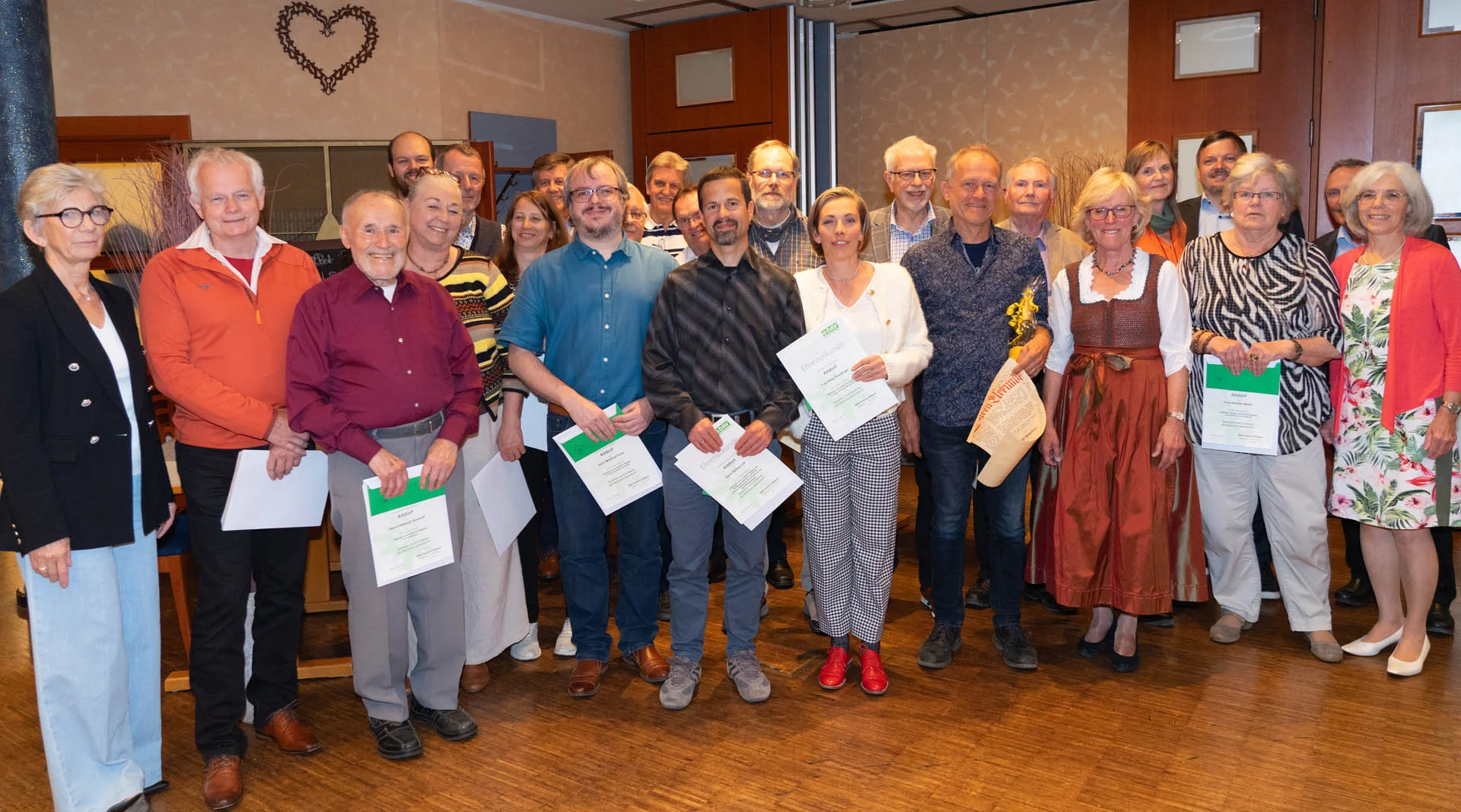 Mitarbeiterehrung 2025 | © DAV Sektion Altdorf - Hubert Seel