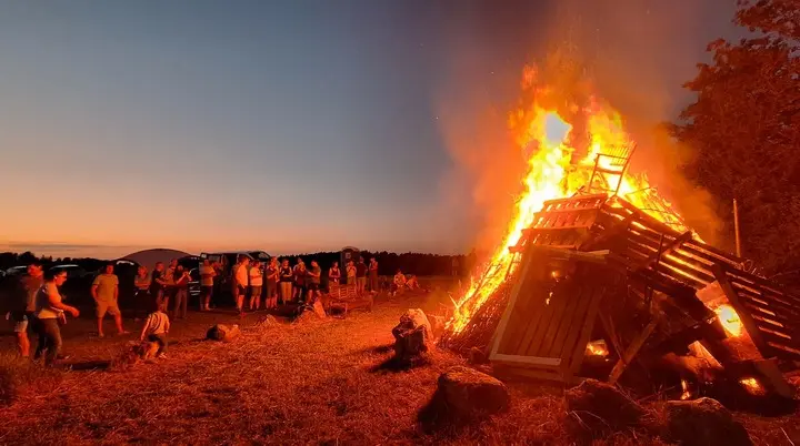 Feuer | © DAV Sektion Altdorf - Alina Graf