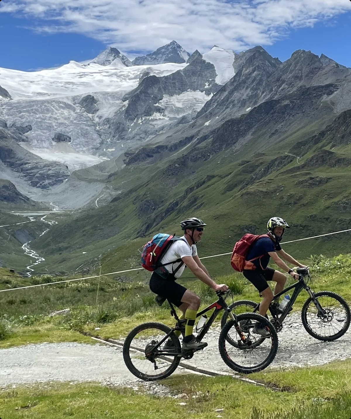 zum Basset de Lona mit Dent Blanche | © DAV Sektion Altdorf - Bernd Helmstadt