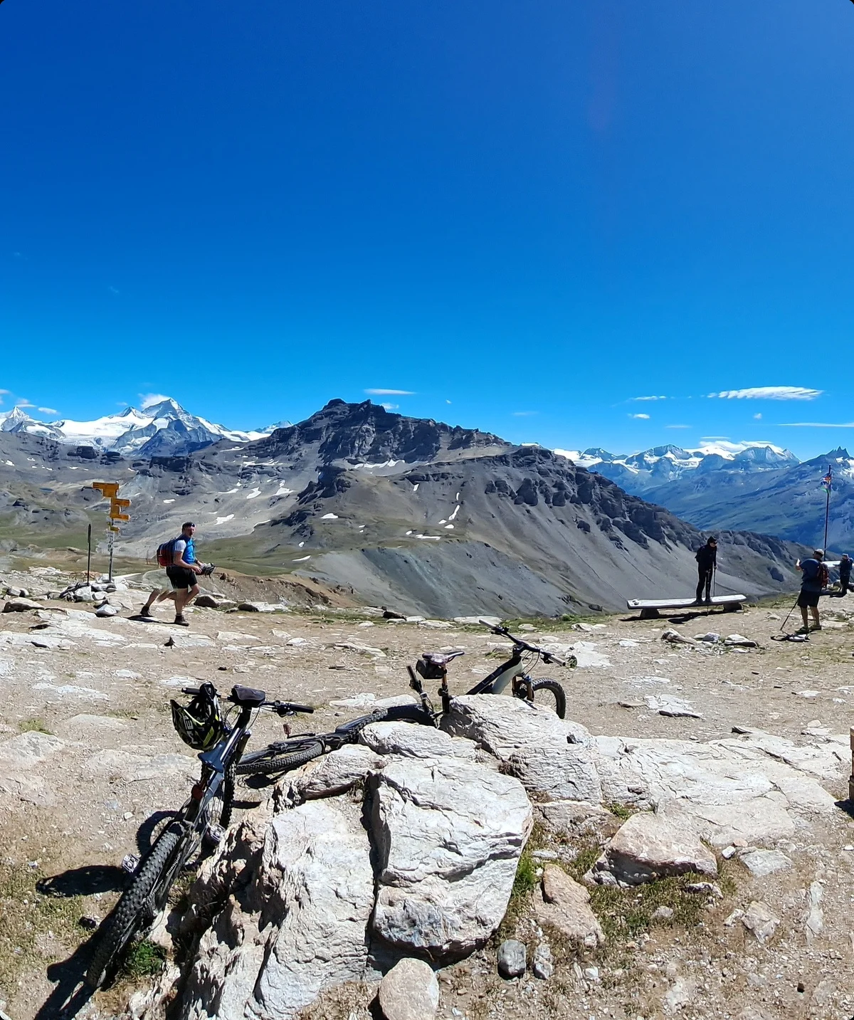 Panorama von Cabane Becs de bosson | © DAV Sektion Altdorf - Jan Kürschner