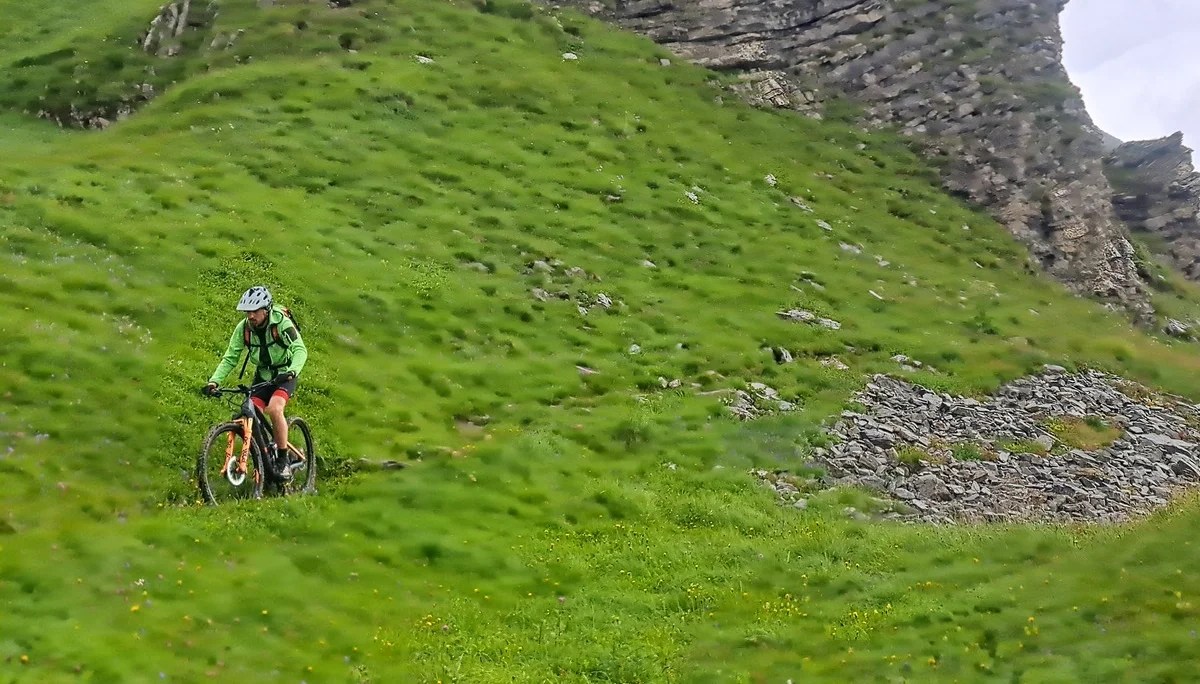 Abfahrt vom Barthümeljoch | © DAV Sektion Altdorf - Jan Kürschner