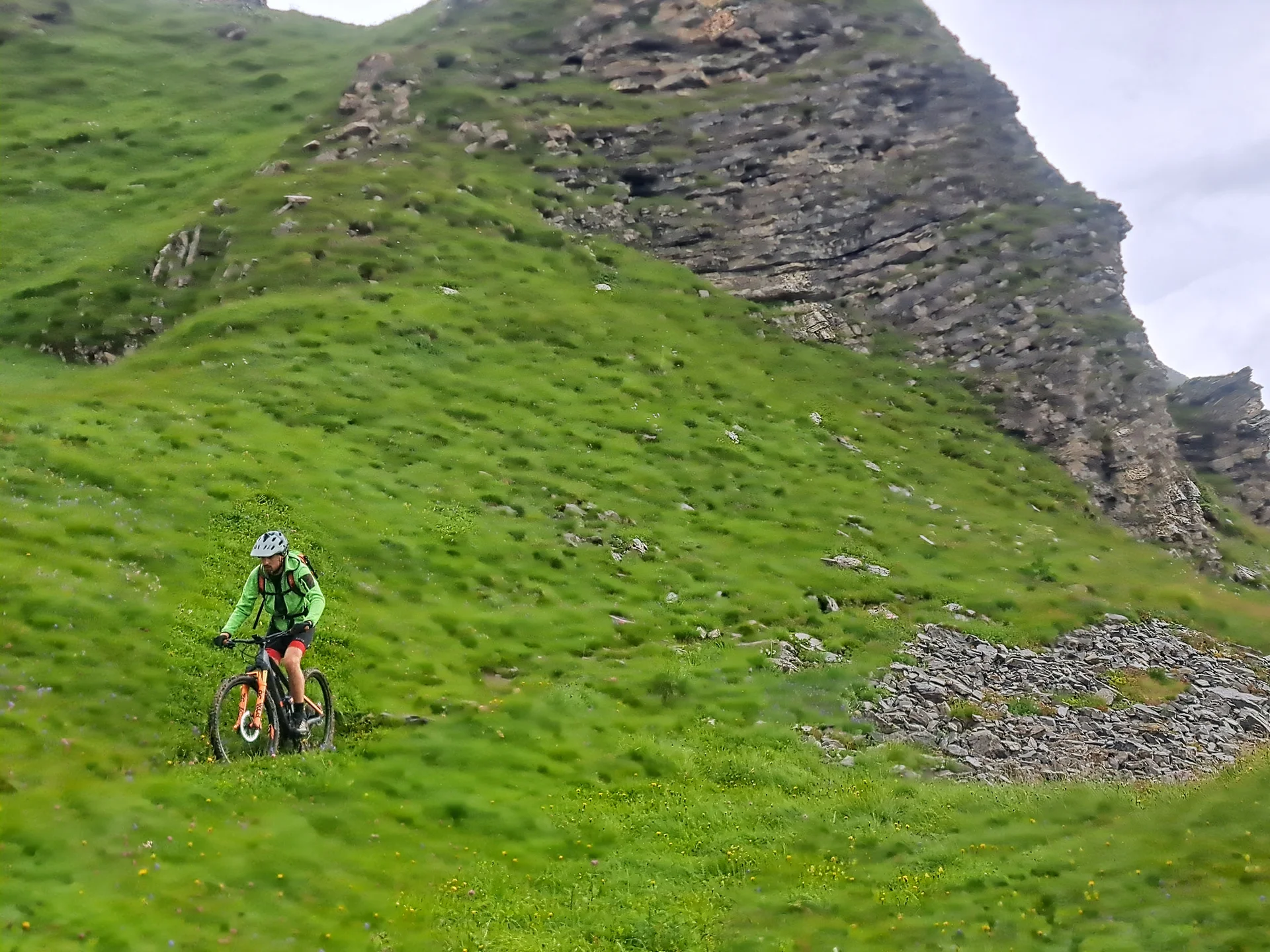 Abfahrt vom Barthümeljoch | © DAV Sektion Altdorf - Jan Kürschner