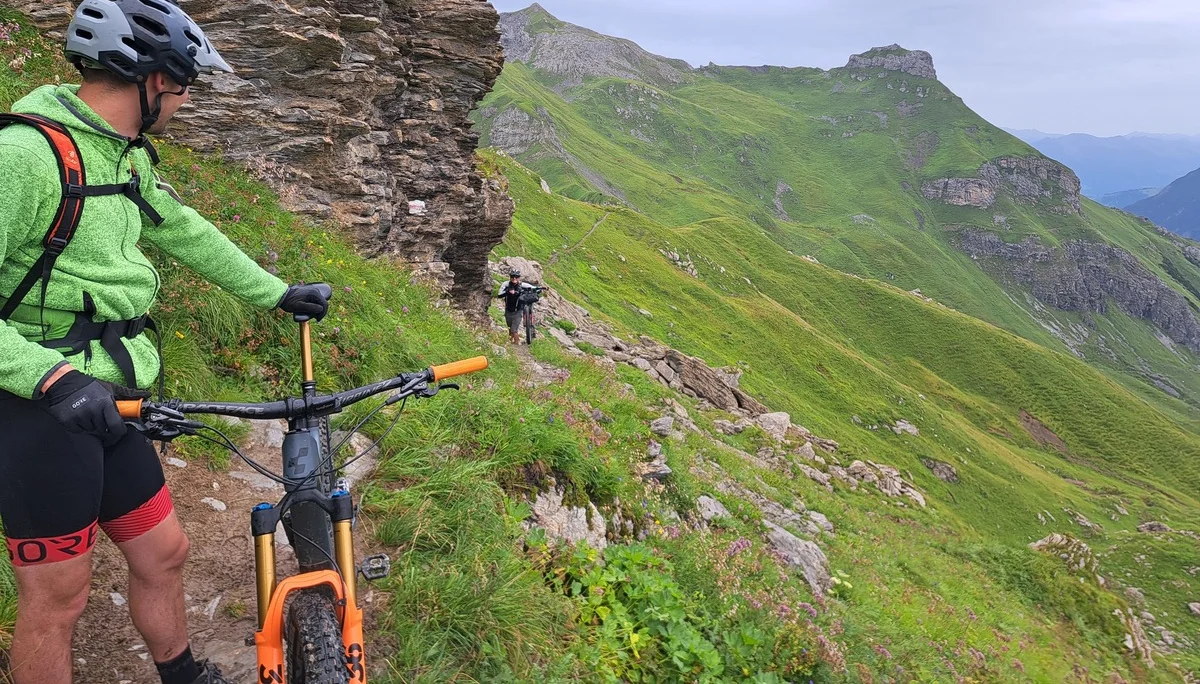 Schiebestück über dem Nenzinger Himmel | © DAV Sektion Altdorf - Jan Kürschner