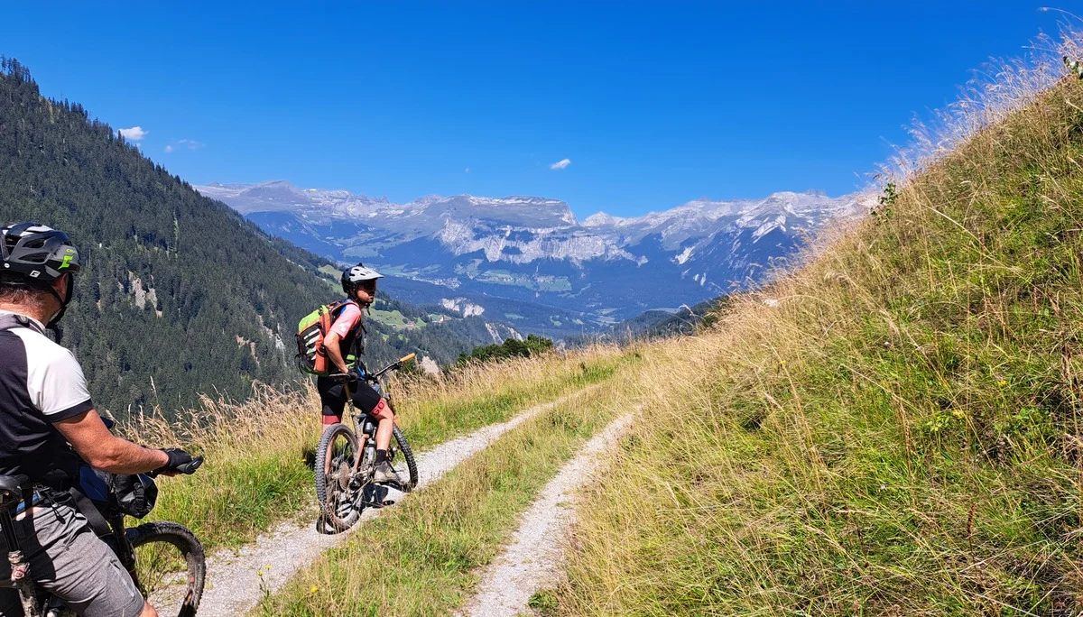 Blick vom Safiental ins Welterbe Sadona | © DAV Sektion Altdorf - Jan Kürschner