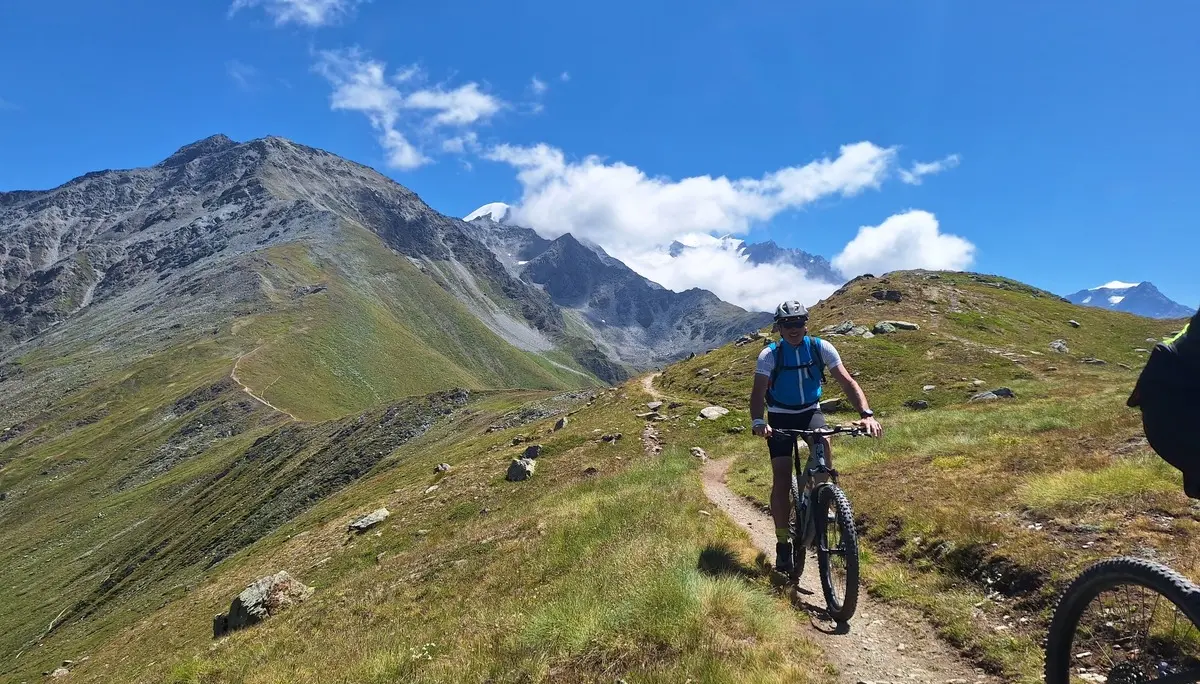 glatte Trails über dem Col de Milles auf 2500m | © DAV Sektion Altdorf - Jan Kürschner