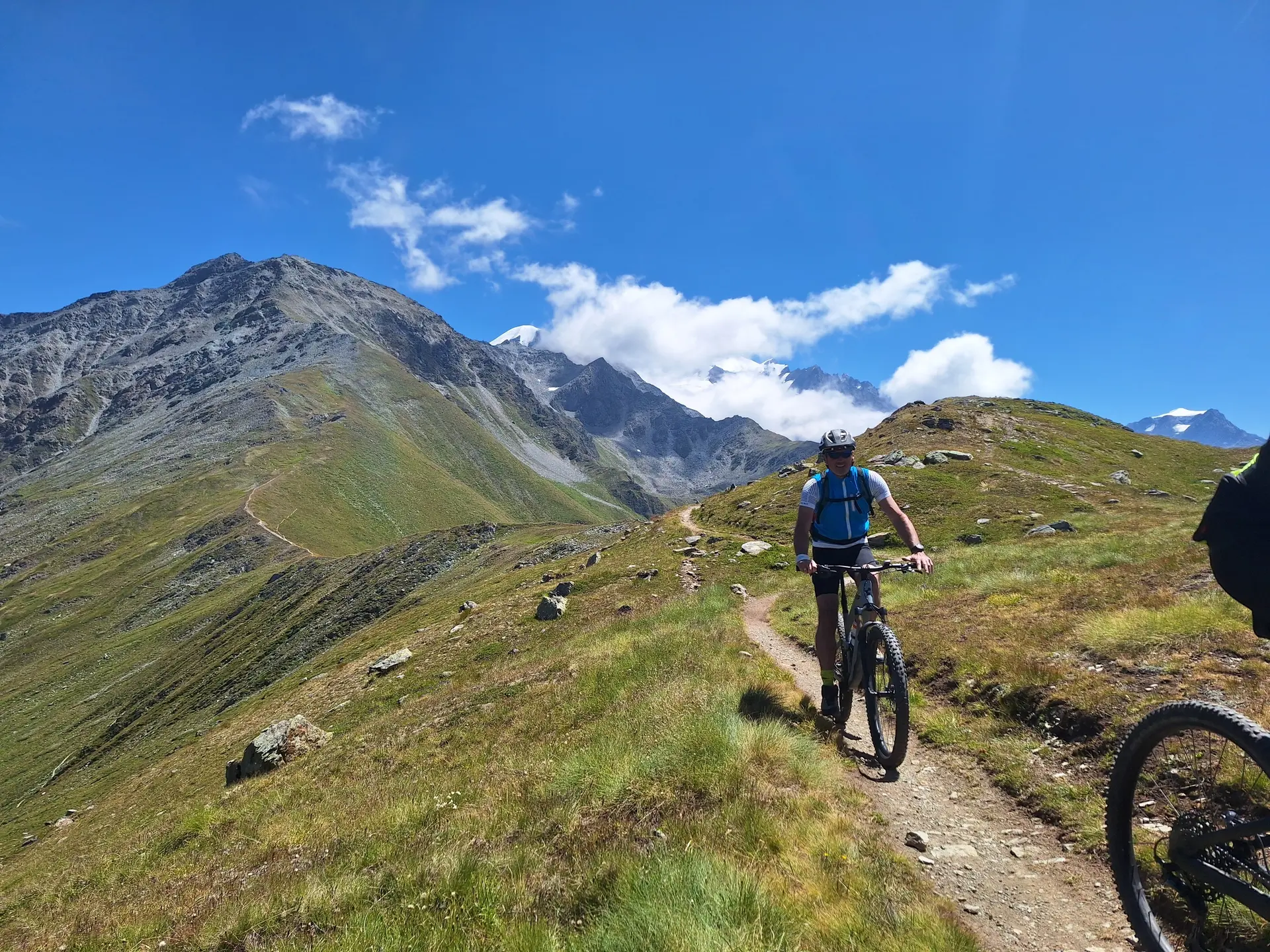 glatte Trails über dem Col de Milles auf 2500m | © DAV Sektion Altdorf - Jan Kürschner