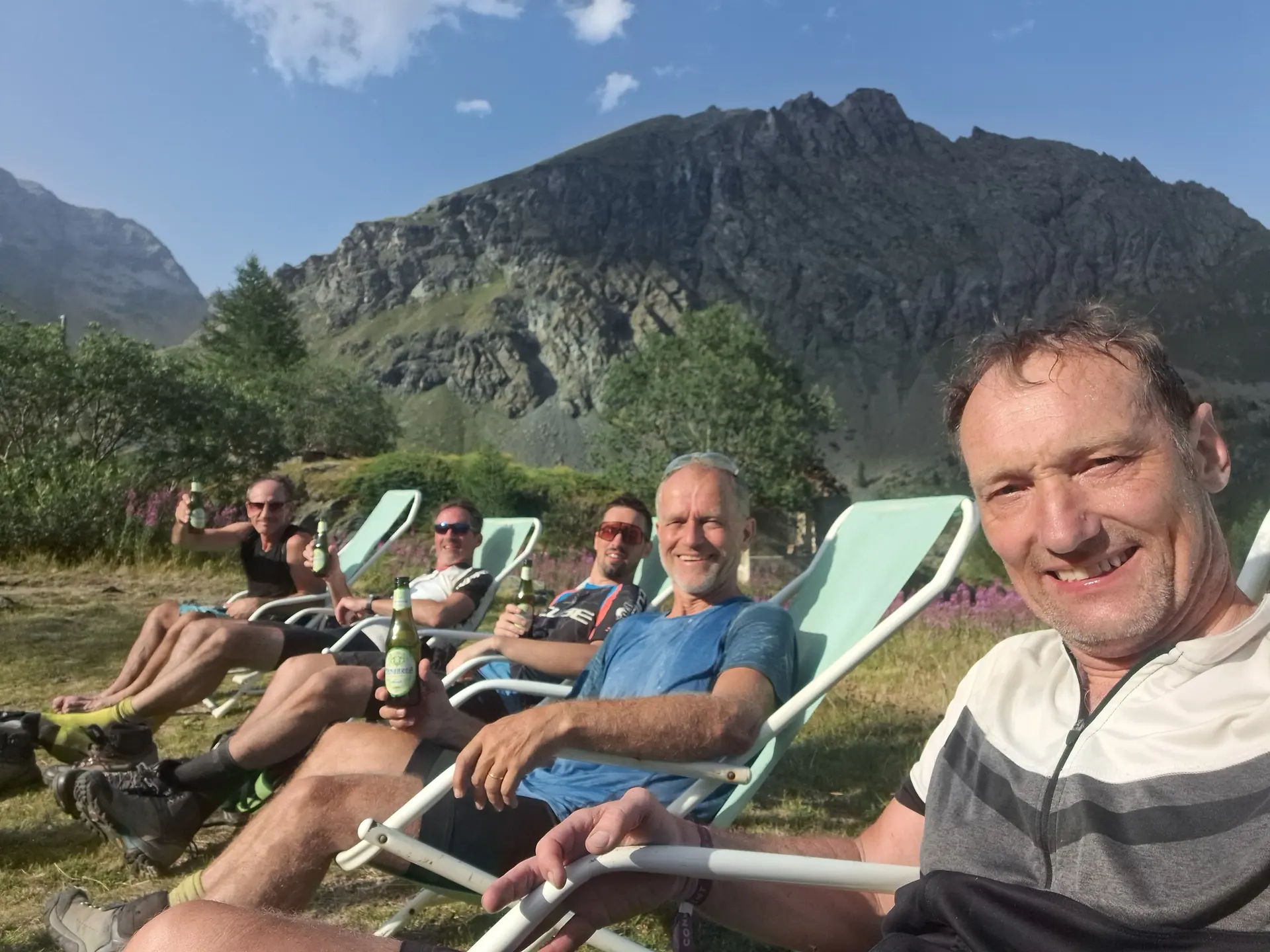 Hydration nach der Hitzeschlacht | © DAV Sektion Altdorf - Jan Kürschner