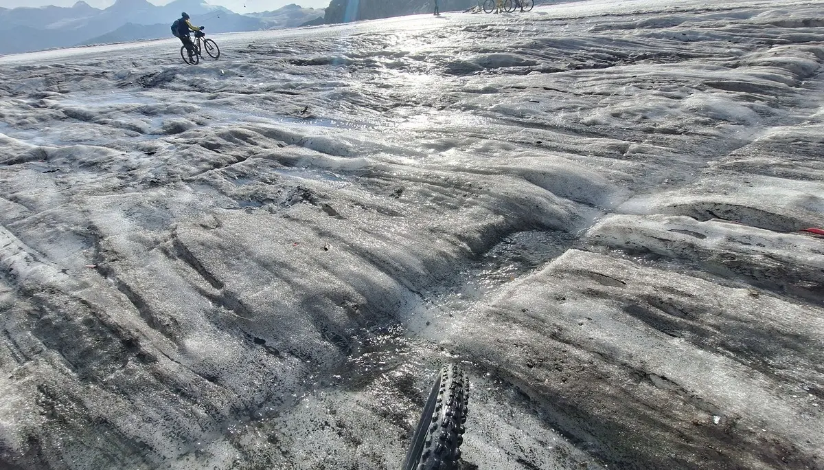 blanker und nasser Theodulgletscher | © DAV Sektion Altdorf - Jan Kürschner