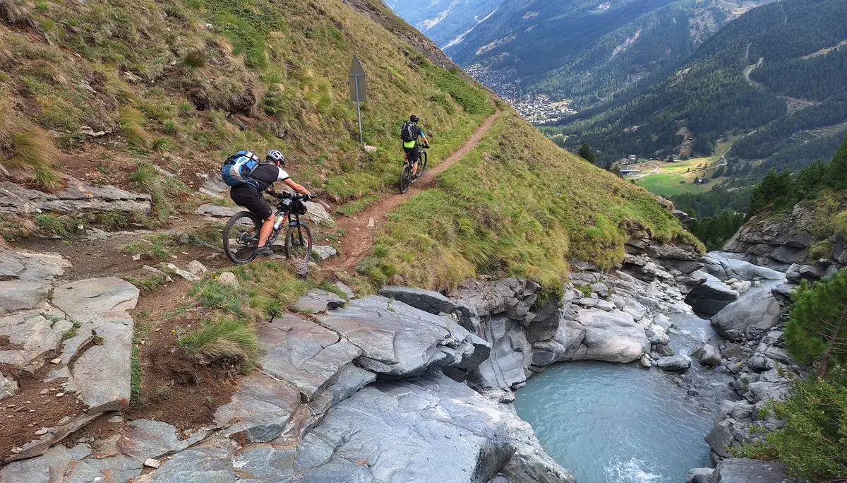 Downhill nach Zermatt | © DAV Sektion Altdorf - Jan Kürschner