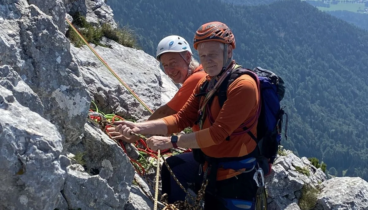 Mike und Herbert | © DAV Sektion Altdorf - Herbert Herrmann
