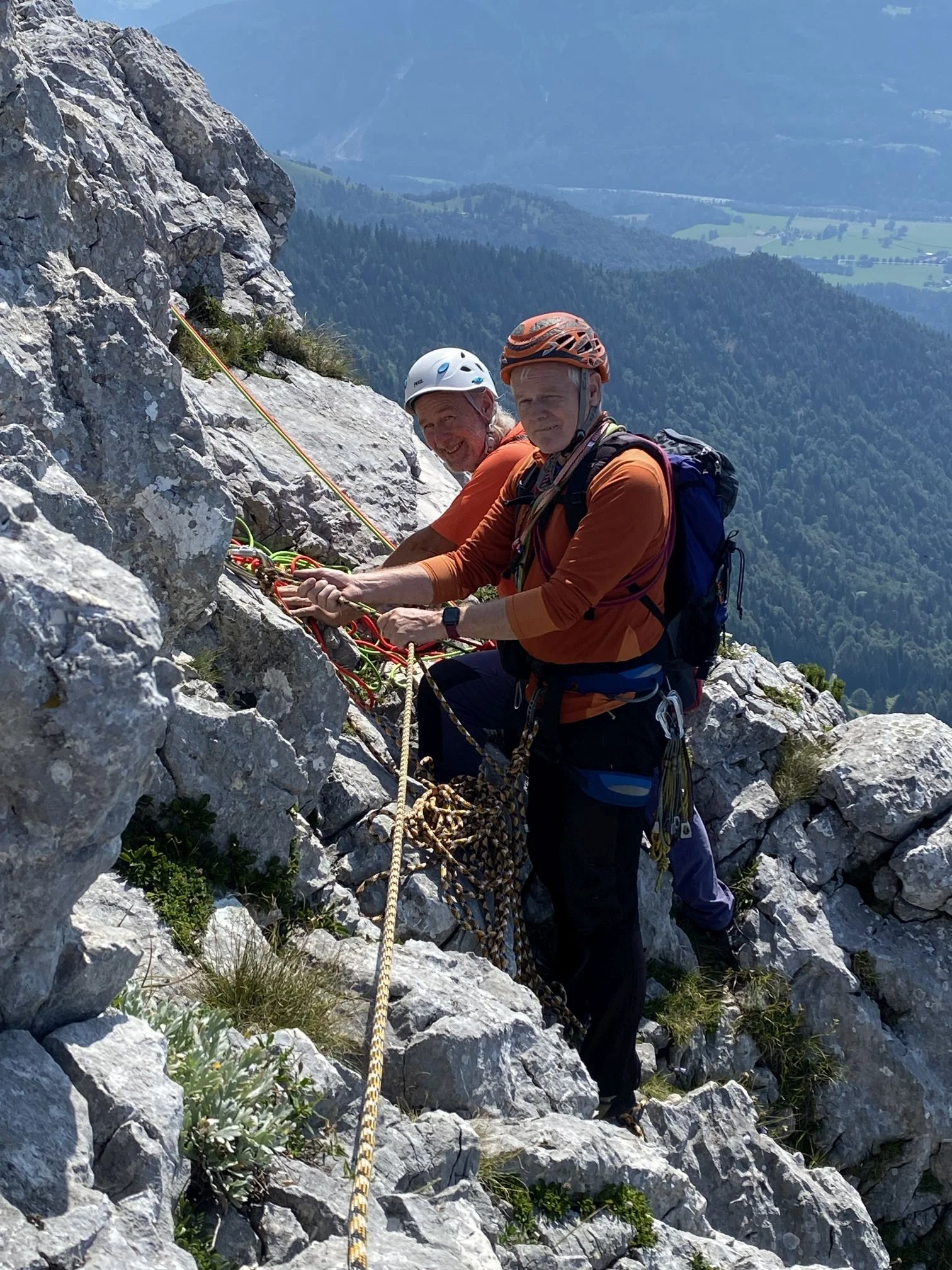 Mike und Herbert | © DAV Sektion Altdorf - Herbert Herrmann