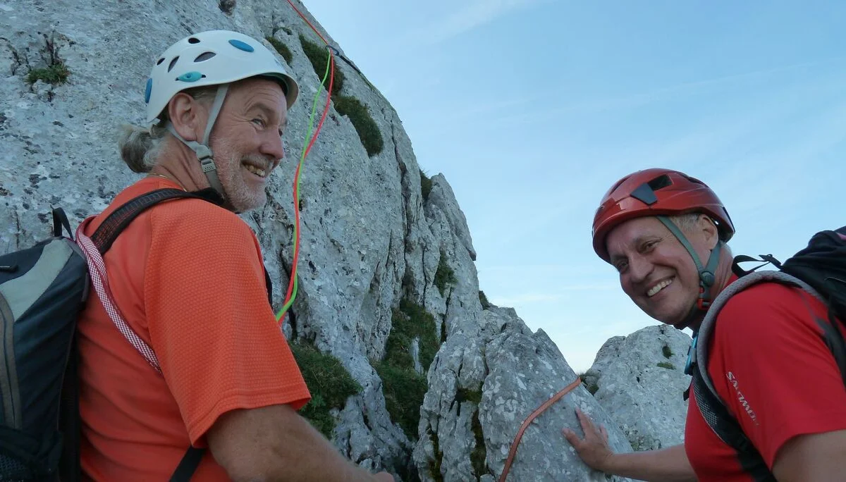 Mike und Roland | © DAV Sektion Altdorf - Herbert Herrmann
