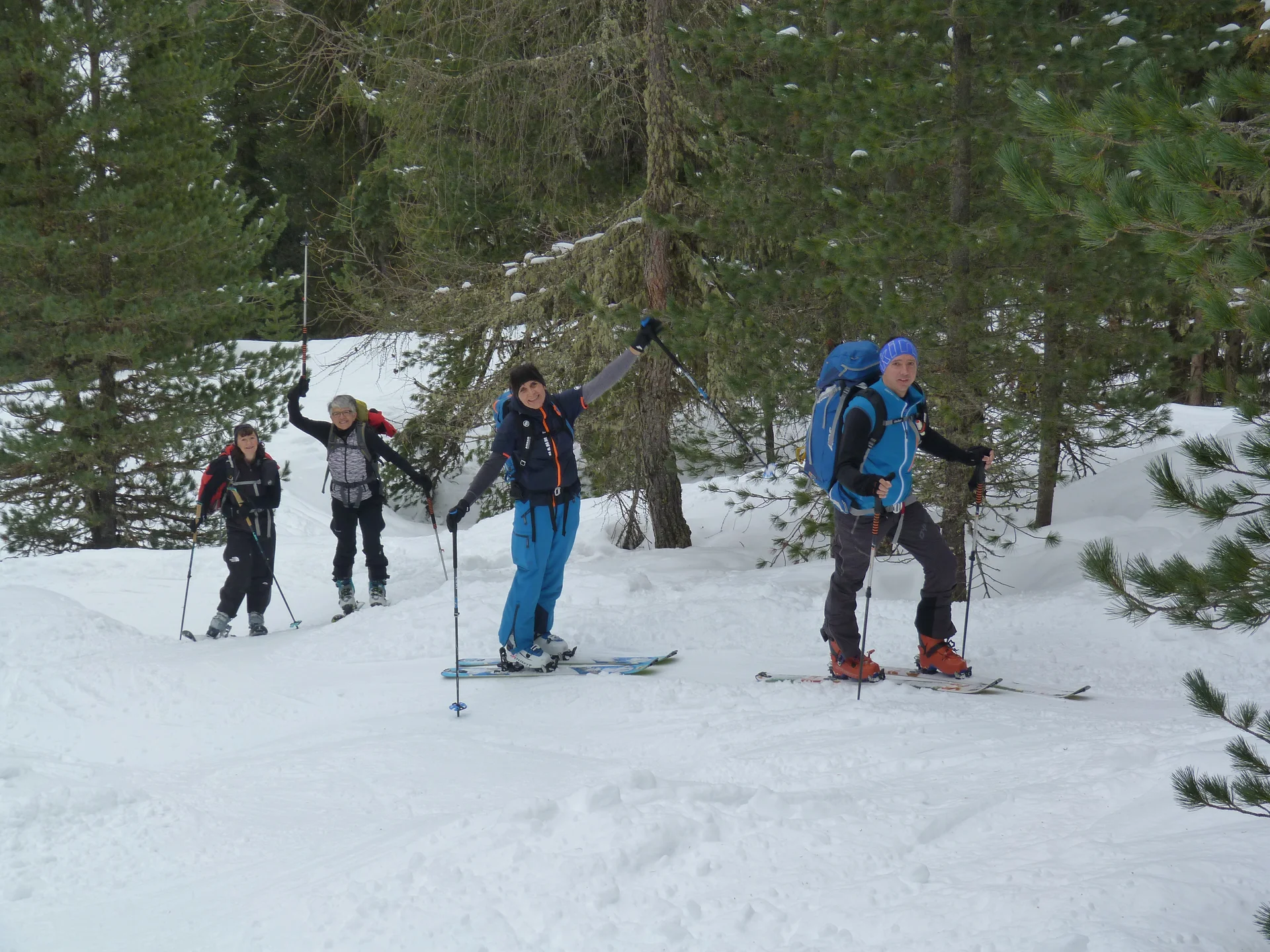 Aufstieg in Waldsteilstufe | © DAV Sektion Altdorf - Wolfgang Wening