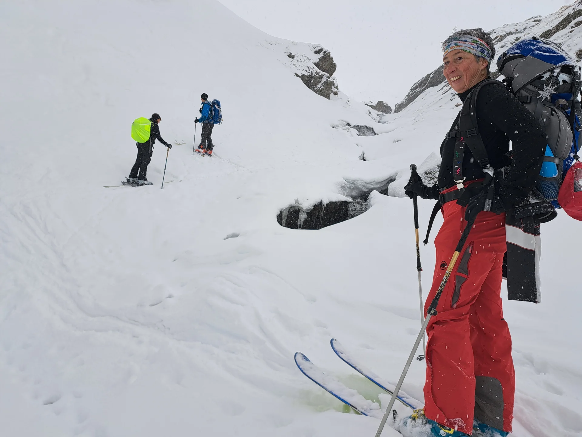 vor der "Zwing" | © DAV Sektion Altdorf - Jan Kürschner