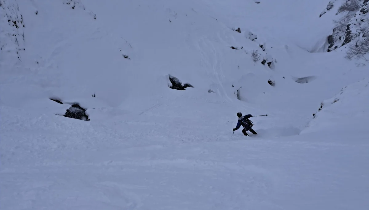 Abfahrt "Zwing" | © DAV Sektion Altdorf - Jan Kürschner