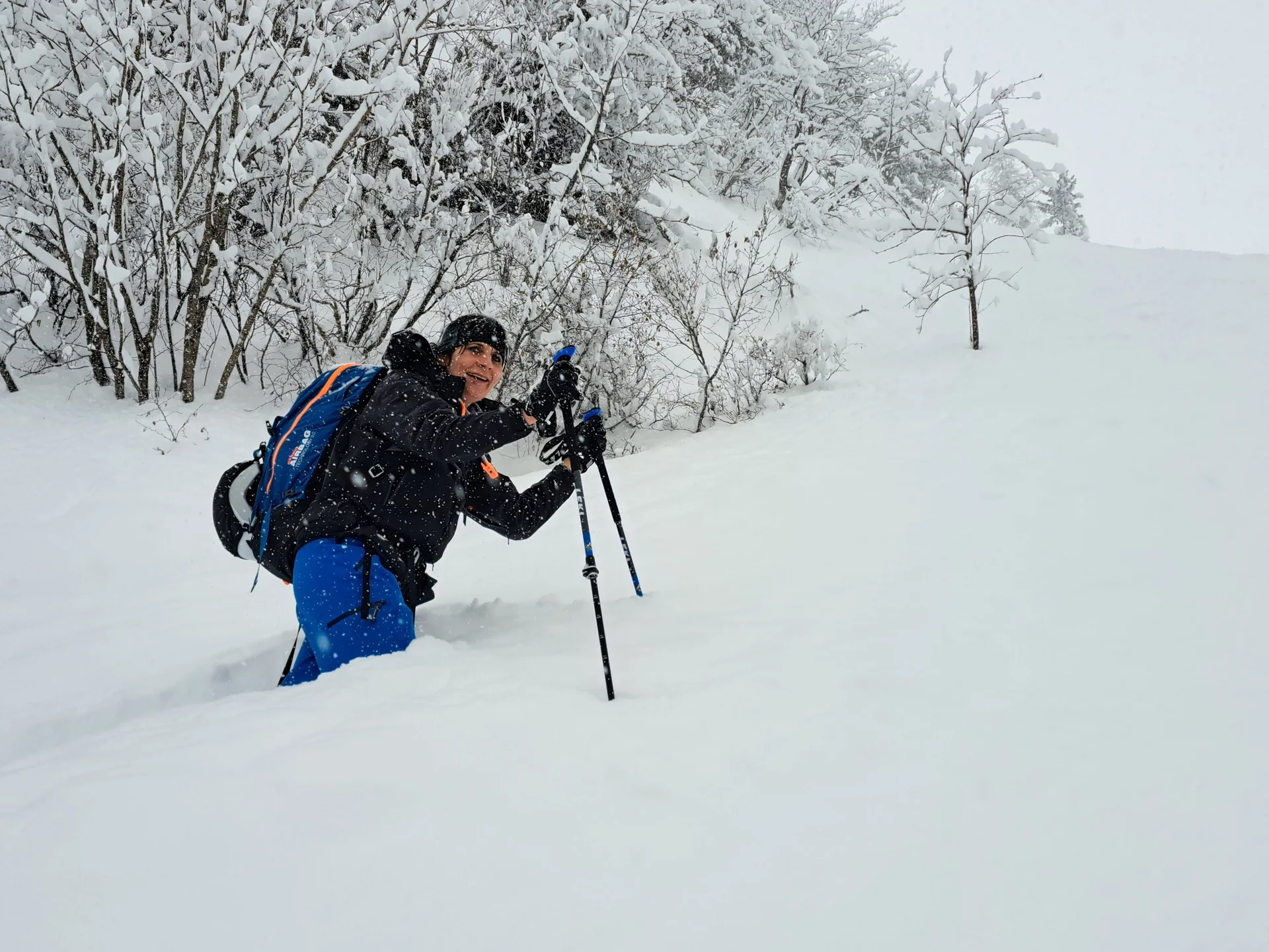 Echt harte Spurarbeit | © DAV Sektion Altdorf - Jan Kürschner