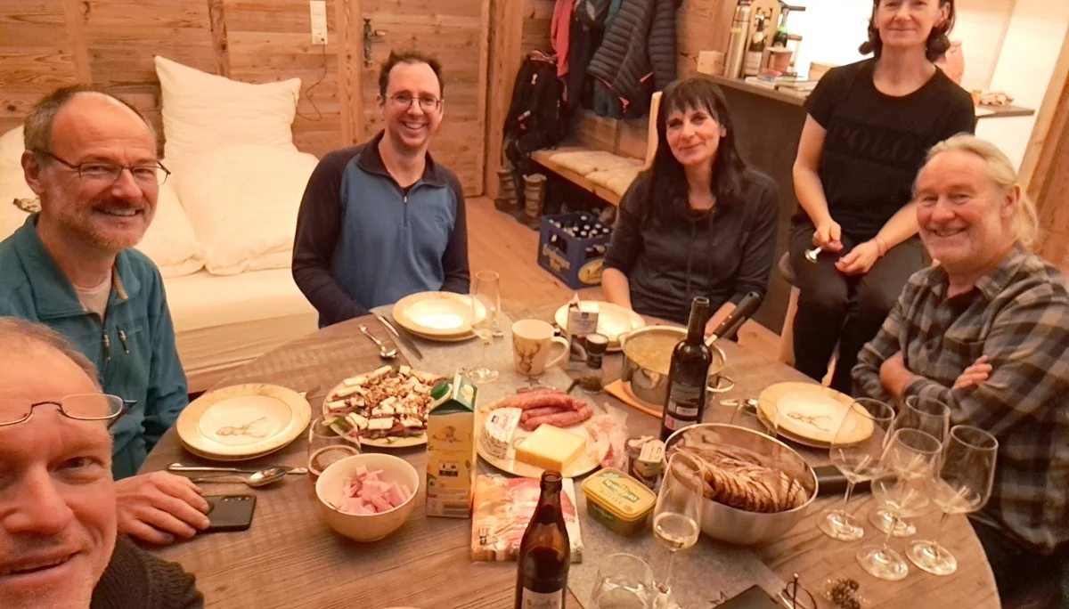 Abendtisch selbstgemacht | © DAV Sektion Altdorf - Jan Kürschner
