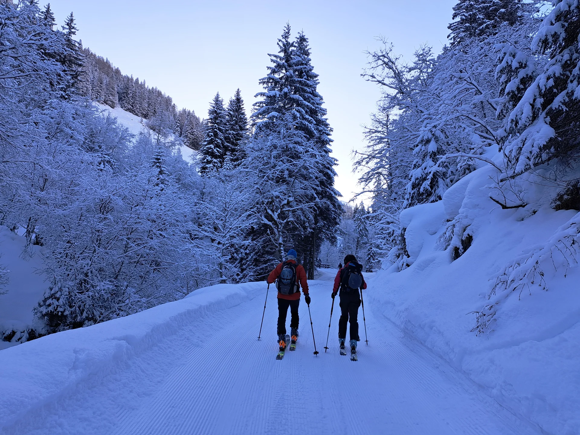 Start bei klirrender Kälte | © DAV Sektion Altdorf - Jan Kürschner