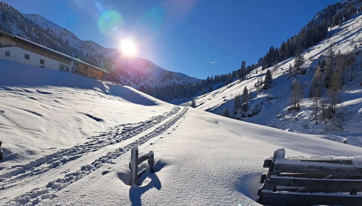 Sonne vor der Falgartenalm | © DAV Sektion Altdorf - Jan Kürschner