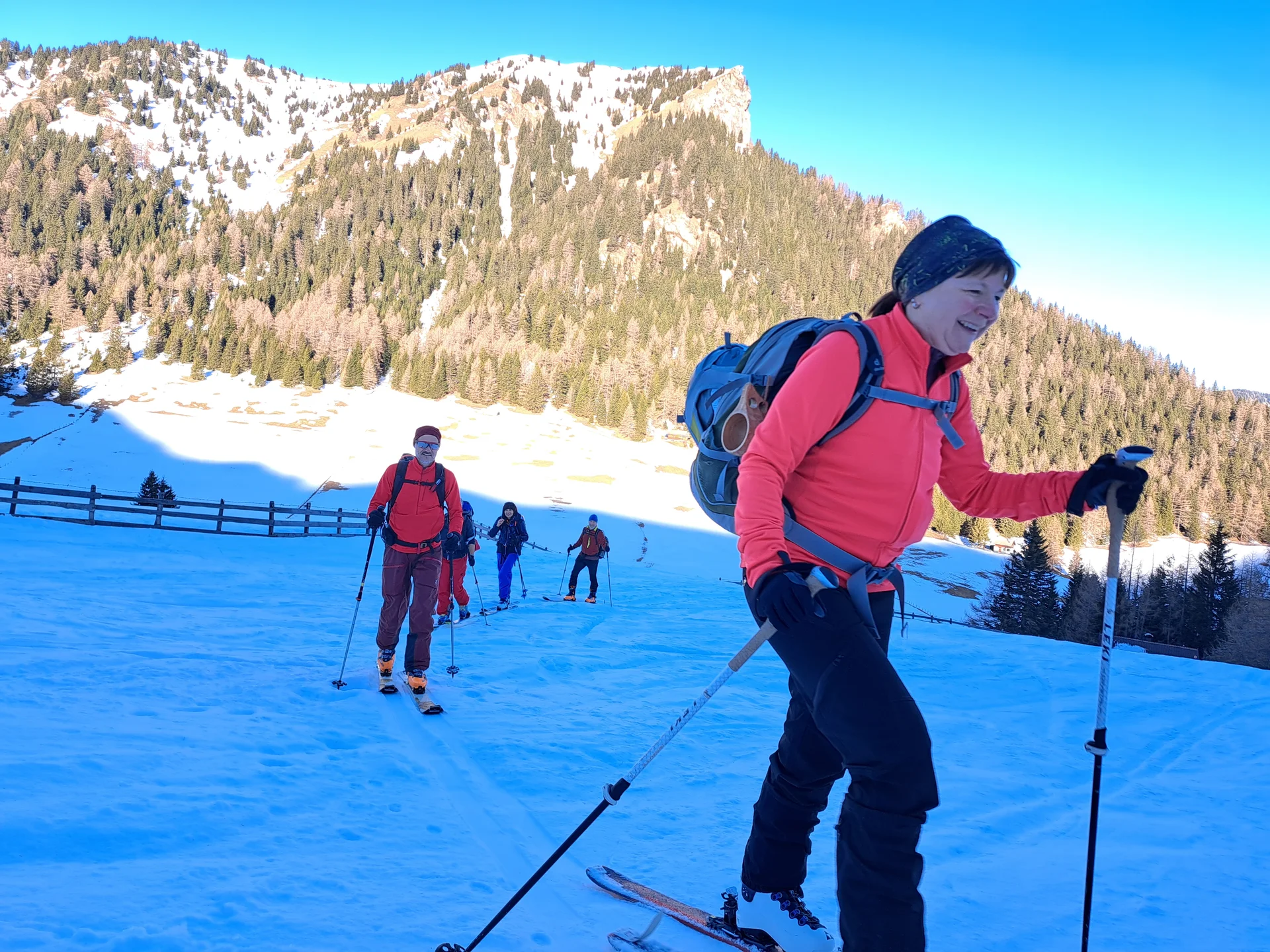 Heidi im Aufstieg | © DAV Sektion Altdorf - Jan Kürschner