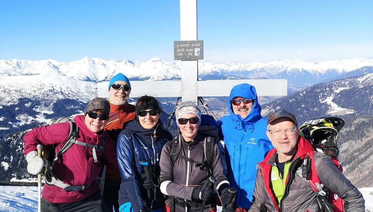 Gruppen-Gipfelfoto Vennspitze | © DAV Sektion Altdorf - Thomas Wolkenstörfer