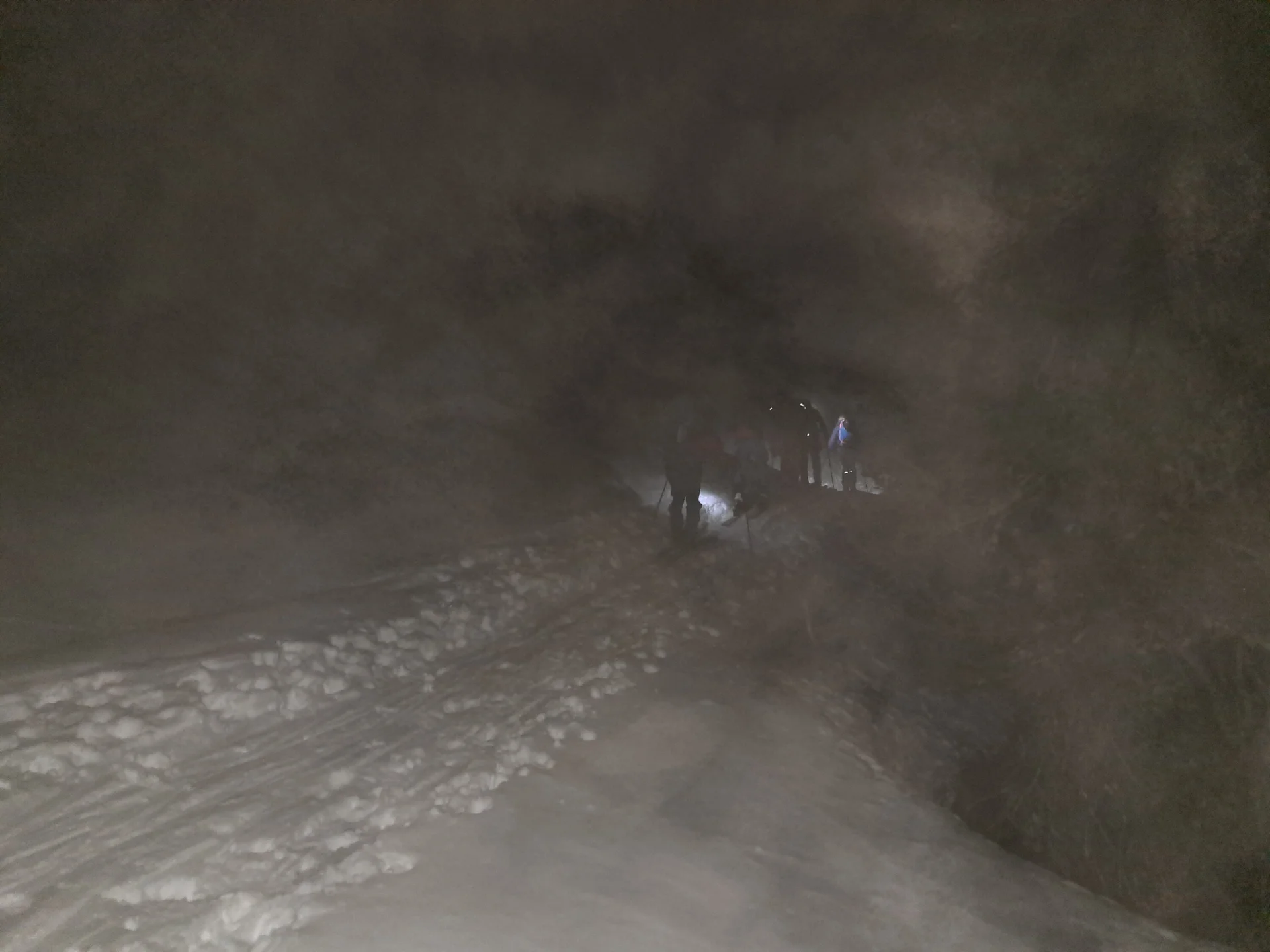 Hüttenaufstieg nachts | © DAV Sektion Altdorf - Jan Kürschner