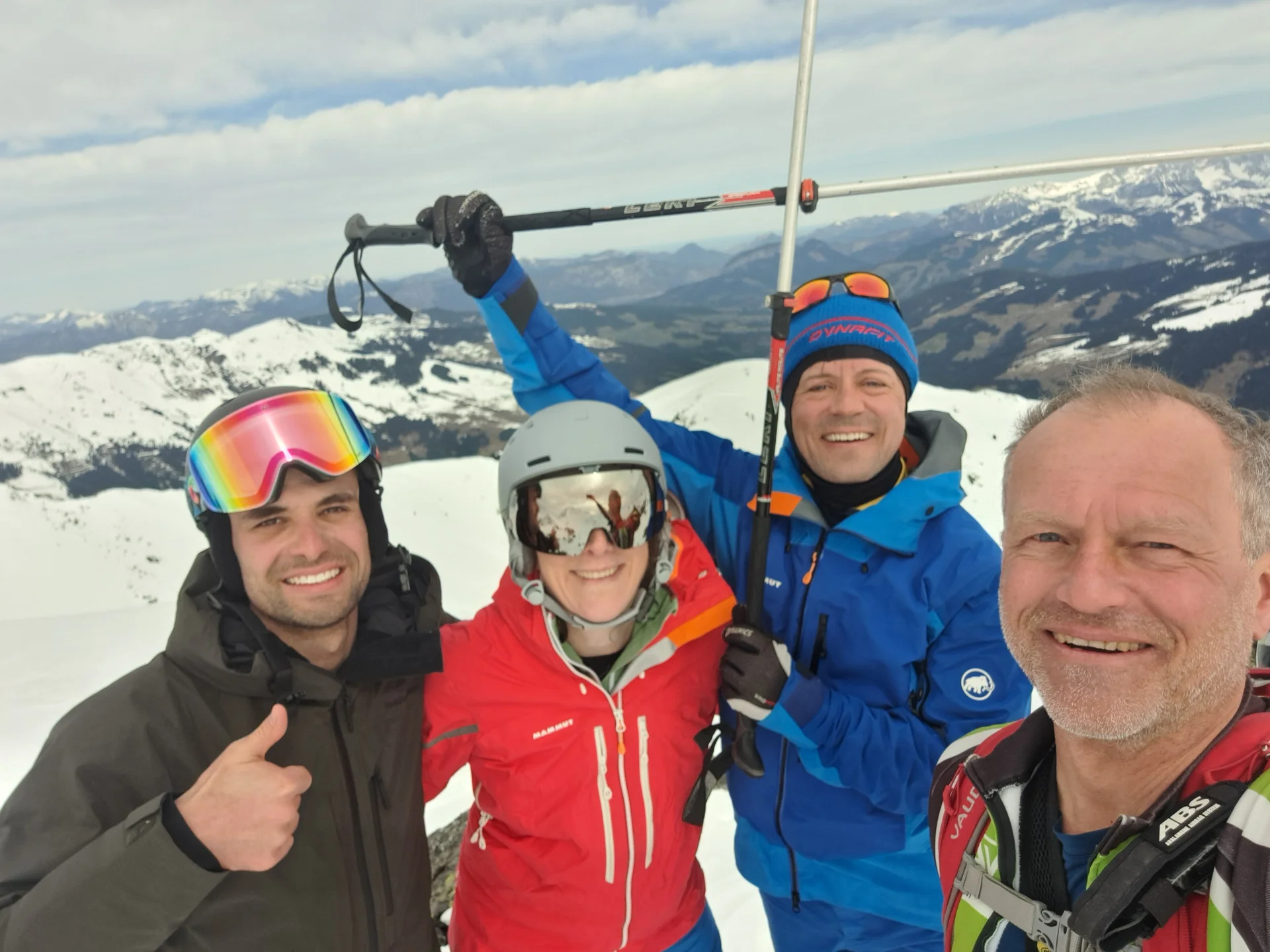 Gruppenfoto Sonntag | © DAV Sektion Altdorf - Jan Kürschner