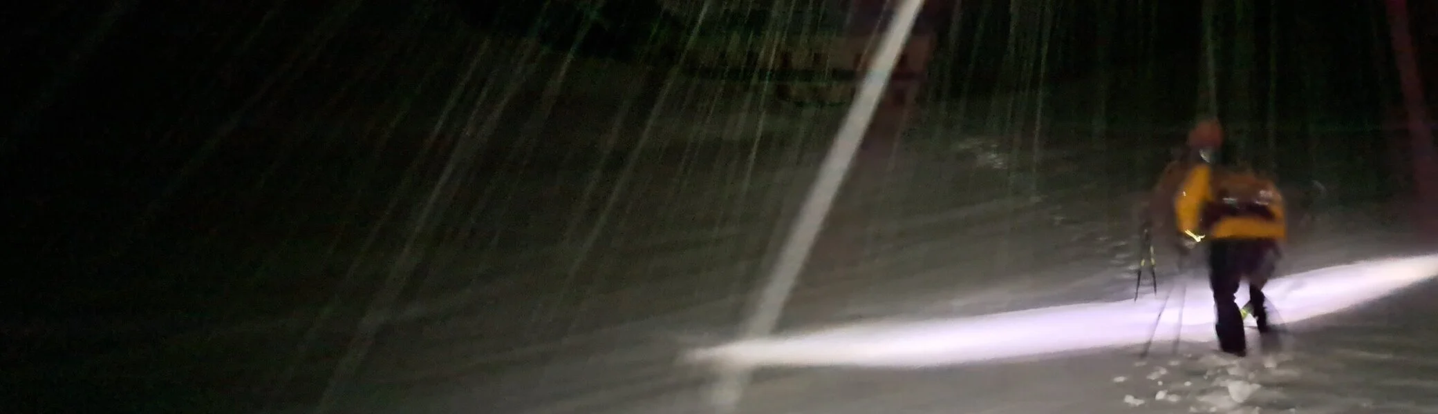 Kärlinger Haus im Schneetreiben | © DAV Sektion Altdorf - Jan Kürschner