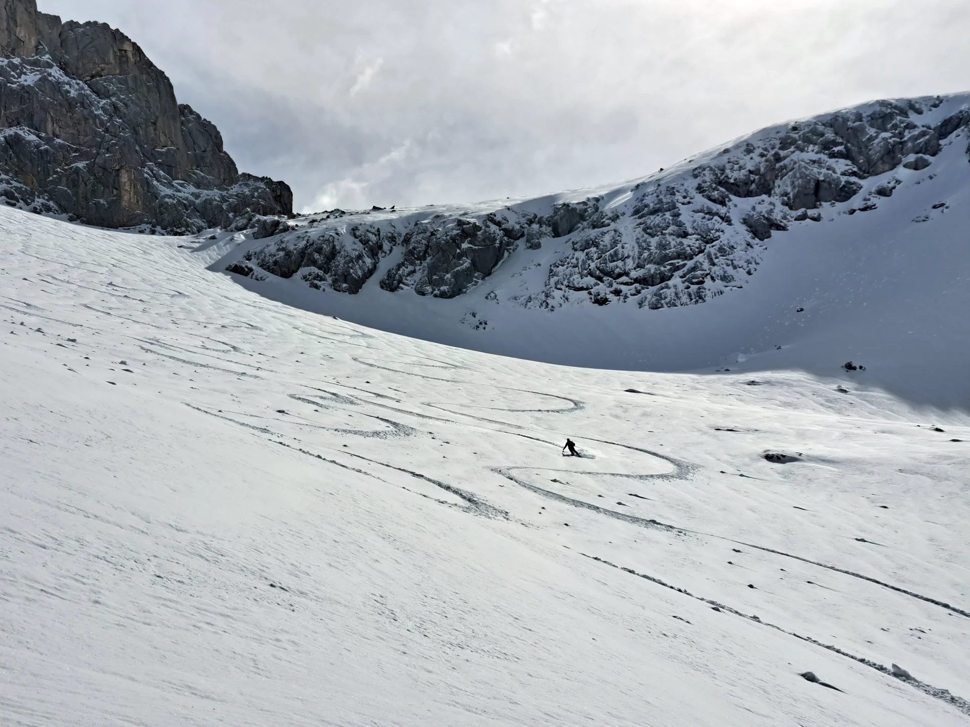 Carvingschwünge am Hundstod | © DAV Sektion Altdorf - Jan Kürschner