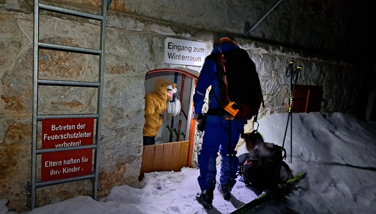 Eingang Winterraum | © DAV Sektion Altdorf - Jan Kürschner