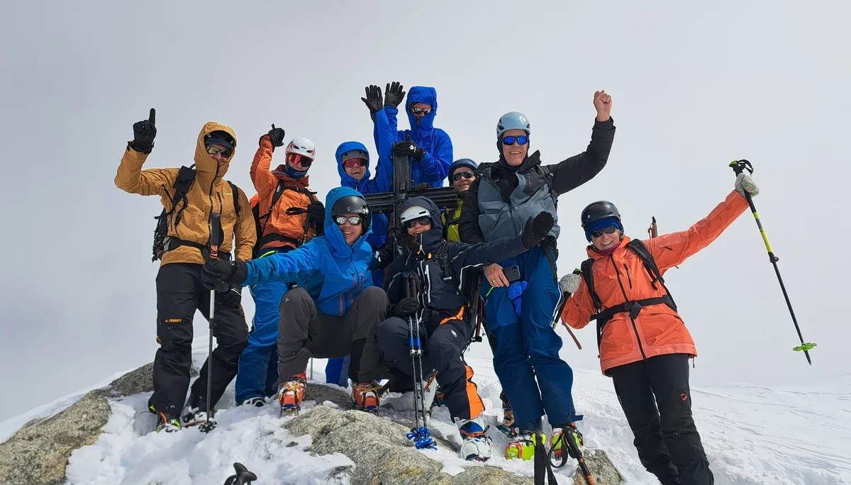 Gruppenfoto Keeskogel | © DAV Sektion Altdorf - Jan Kürschner