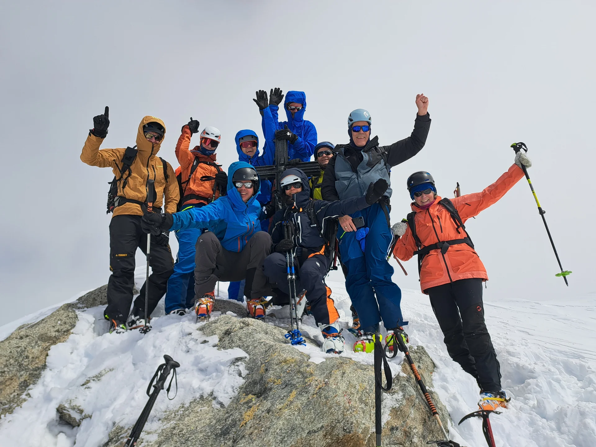 Gruppenfoto Keeskogel | © DAV Sektion Altdorf - Jan Kürschner