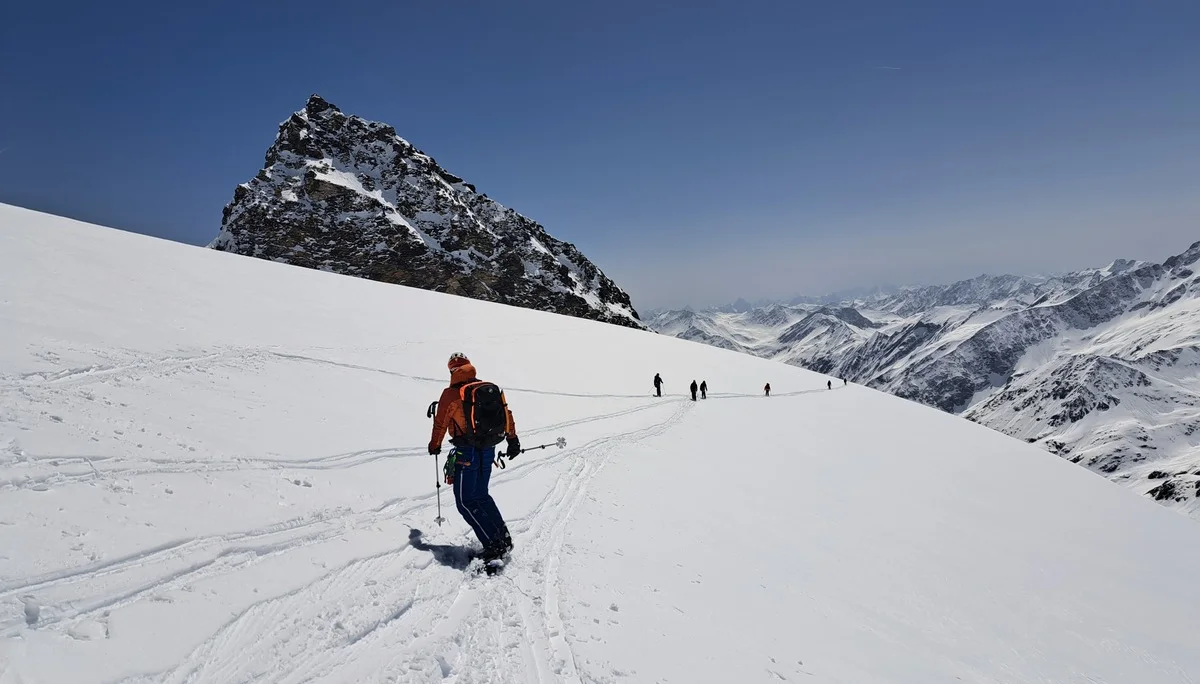 Abfahrt vom Gr. Geiger zum Türmljoch | © DAV Sektion Altdorf - Jan Kürschner