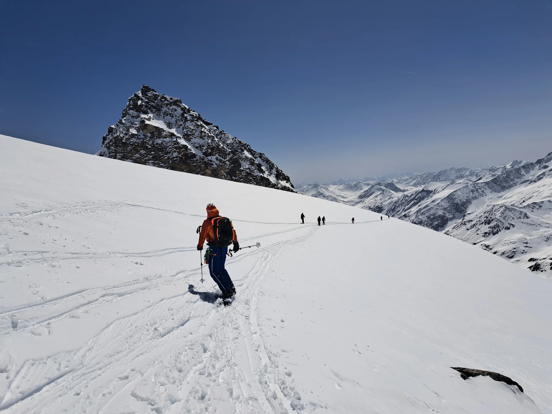 Abfahrt vom Gr. Geiger zum Türmljoch | © DAV Sektion Altdorf - Jan Kürschner