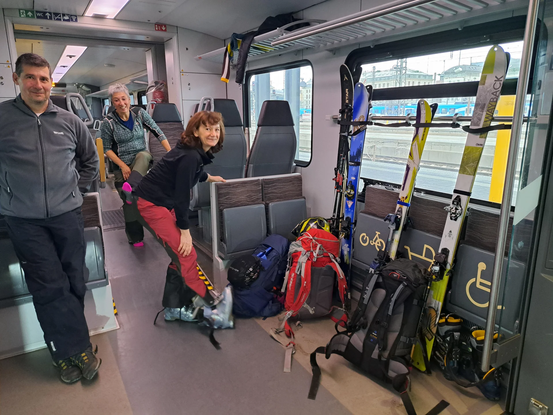 viel Platz in der BRB nach Kufstein | © DAV Sektion Altdorf - Jan Kürschner