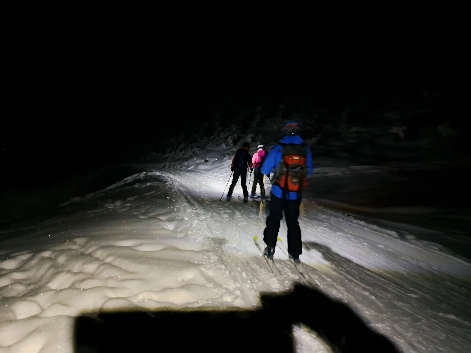 Stirnlampenabfahrt auf Rodelalm | © DAV Sektion Altdorf - Jan Kürschner