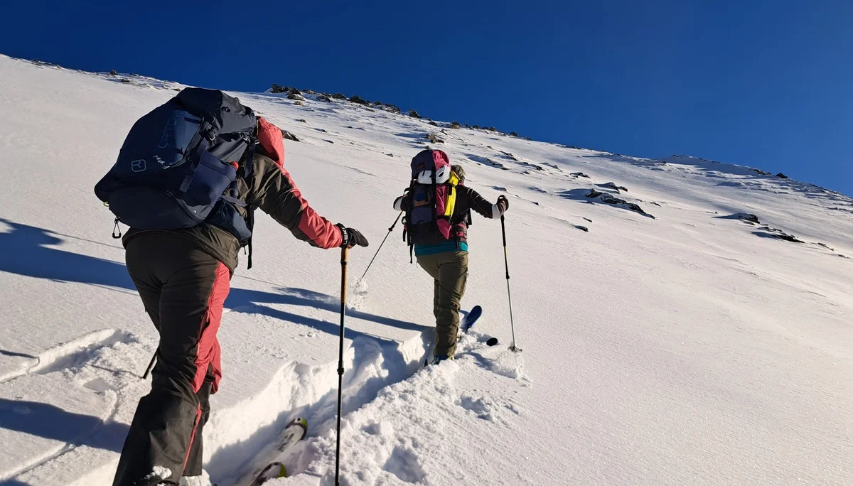 Spurarbeit nahe Juifenspitze | © DAV Sektion Altdorf - Jan Kürschner