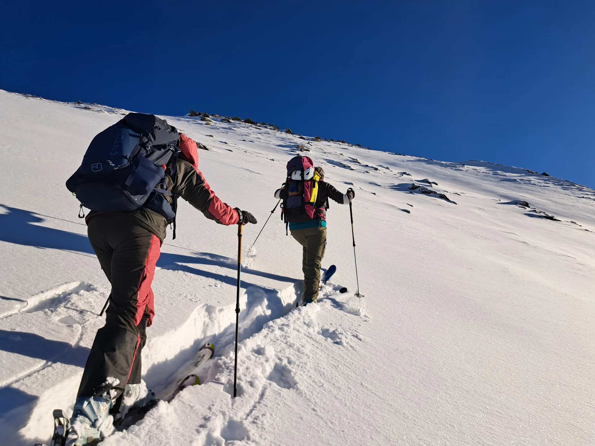 Spurarbeit nahe Juifenspitze | © DAV Sektion Altdorf - Jan Kürschner
