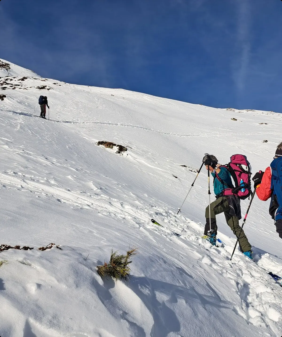 Spitzkehre zum Praxmarer Grieskogel | © DAV Sektion Altdorf - Jan Kürschner