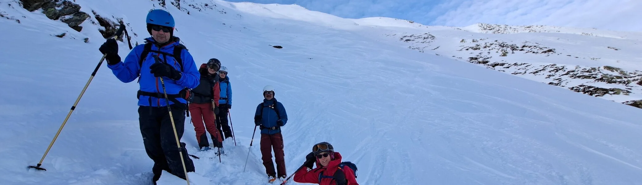 Abfahrt vom Praxmarer Grieskogel | © DAV Sektion Altdorf - Jan Kürschner