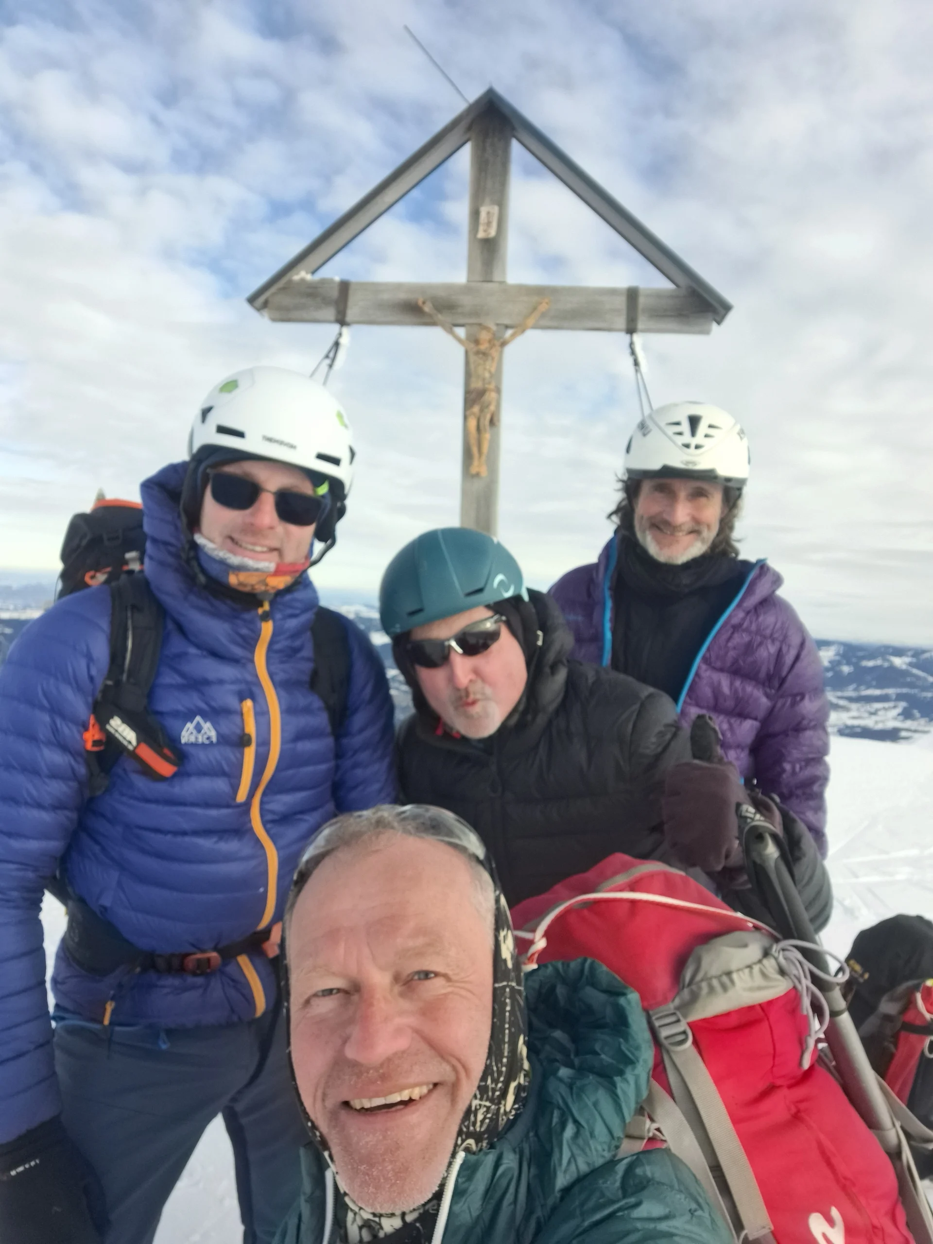 Gruppe am großen Daumen | © DAV Sektion Altdorf - Jan Kürschner