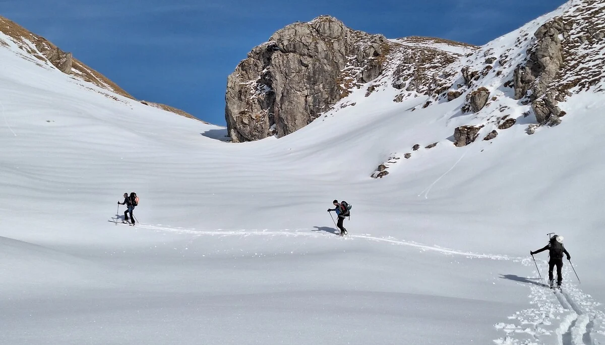 Aufstieg zum Lachenjoch | © DAV Sektion Altdorf - Jan Kürschner