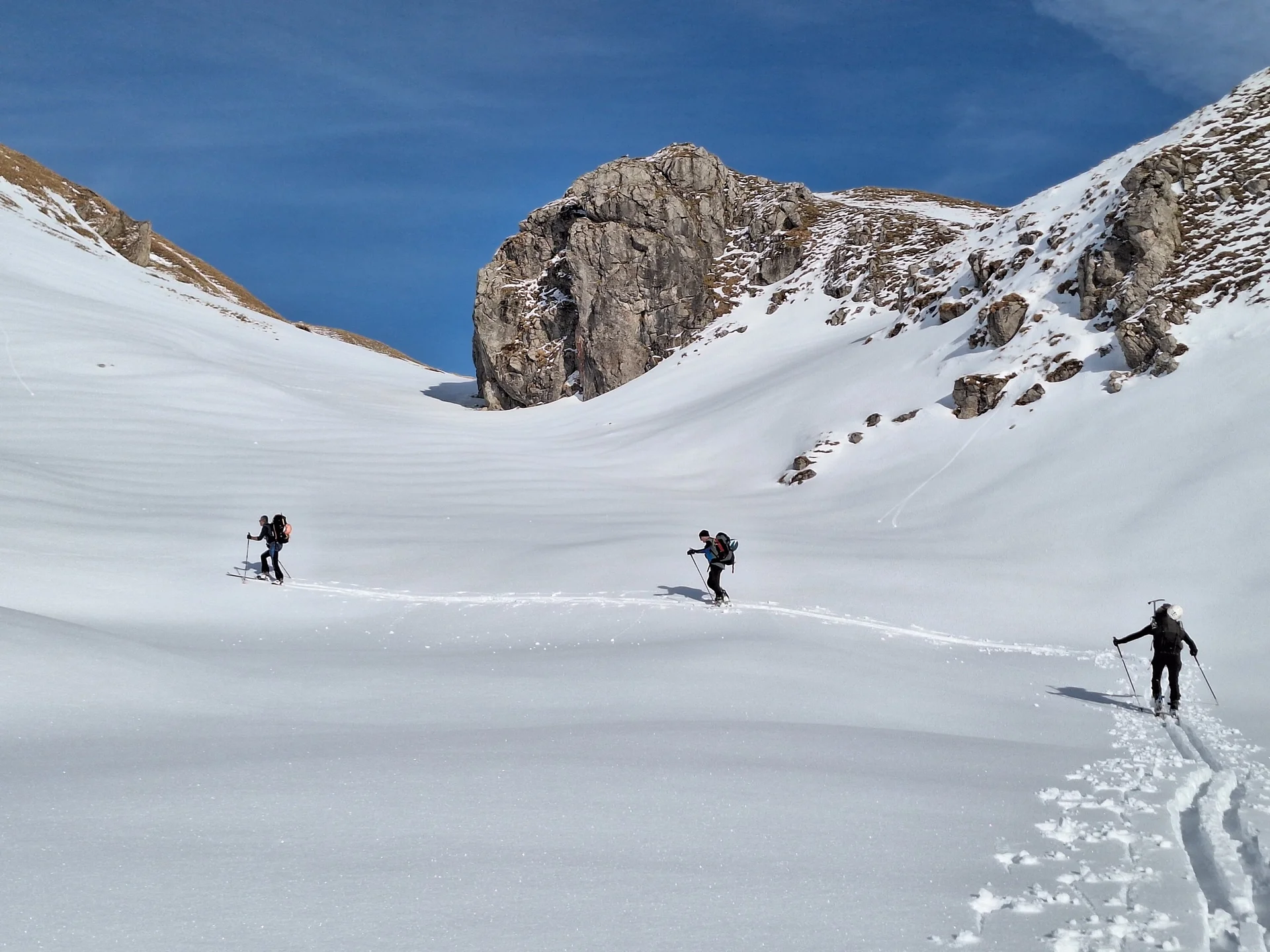 Aufstieg zum Lachenjoch | © DAV Sektion Altdorf - Jan Kürschner