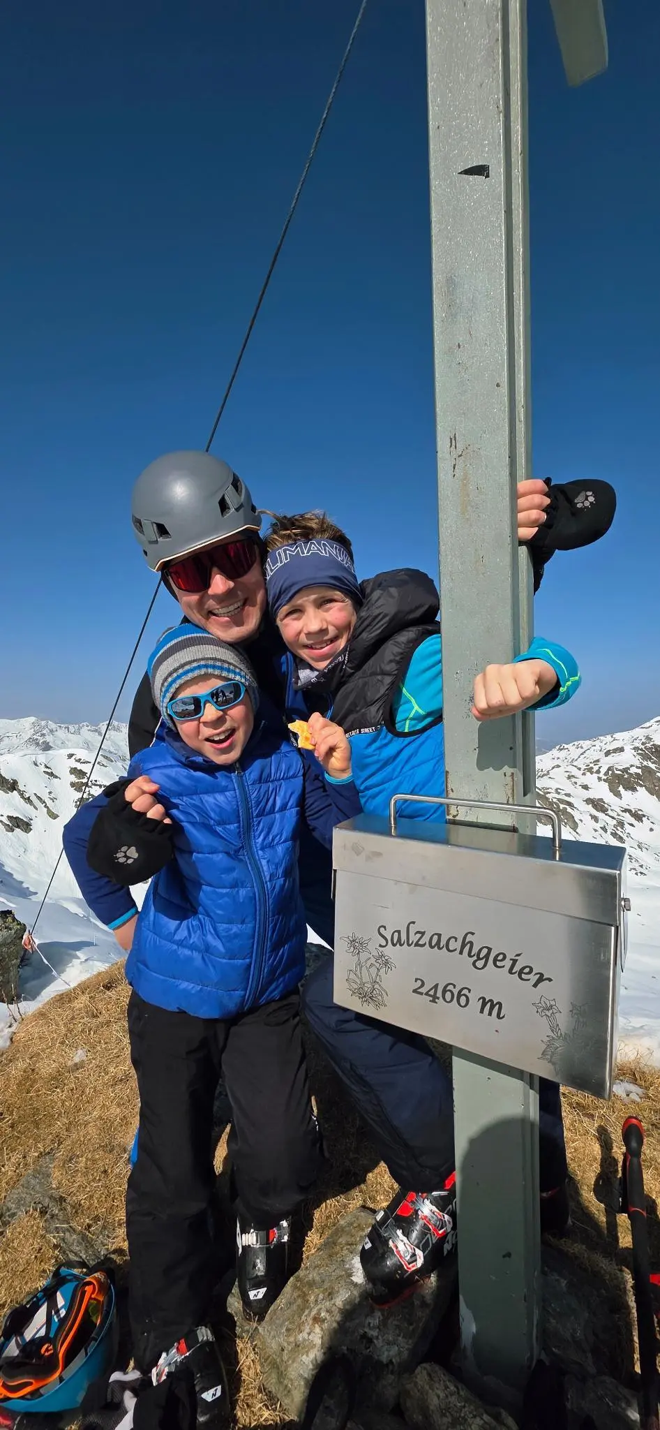 die Jüngsten ganz oben | © DAV Sektion Altdorf - Christian Wondratsch