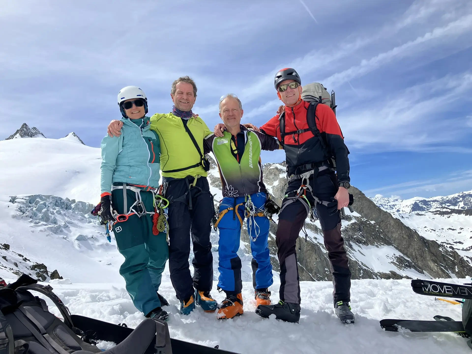 am Col du Ecandies | © DAV Sektion Altdorf - Wolfgang Müller